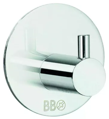 Produktbild von Smedbo Design Haken in Edelstahl verchromt, Selbstklebend BK1101