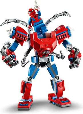 Produktbild von LEGO 76146 Super Heroes Marvel Spider-Man Mech Spielset für Kinder ab 6 Jahren
