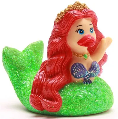 Produktbild von Badeente Meerjungfrau Vinyl 9 cm