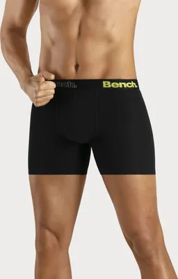 Produktbild von Bench Langer Boxer 4 er-Pack schwarz Größe S