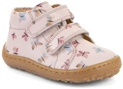 Produktbild von Froddo Barefoot First Step Mädchen Barfußschuhe mit Schmetterlingen Rosa (Pink+), G2130369-15