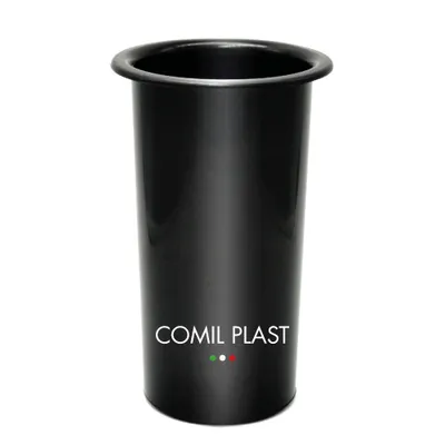 Produktbild von Comil Plast | Innenblumenhalter aus Kunststoff für Friedhofsvase Farbe Schwarz | Durchmesser 9 cm, Höhe 18 cm., 18cm
