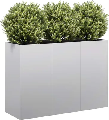 Produktbild von "2026 Promotion" Gartenbeet, Pflanzgefäß, 120x40x80 cm Stahl verzinkt - Beete MM975