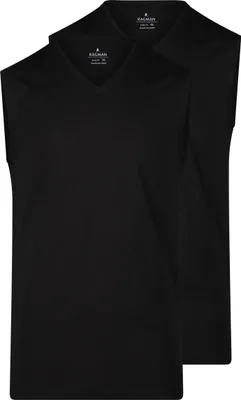 Produktbild von RAGMAN 2er Pack Basic Unterhemd / Tanktop Enganliegende Passform für hohen Tragekomfort, Verstärkte Nähte sorgen für mehr Haltbarkeit, Vielseitig kombinierbar für jeden Anlass