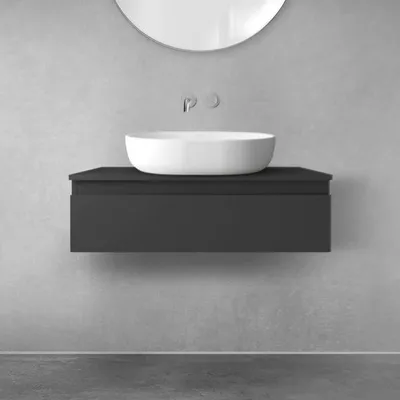 Imagen del producto de OLTENS: Mueble bajo lavabo con 1 cajón, 80 x 23,6 cm