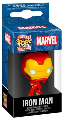 Obrázek produktu pro Iron Man Keychain, Pocket POP, Marvel Collectible