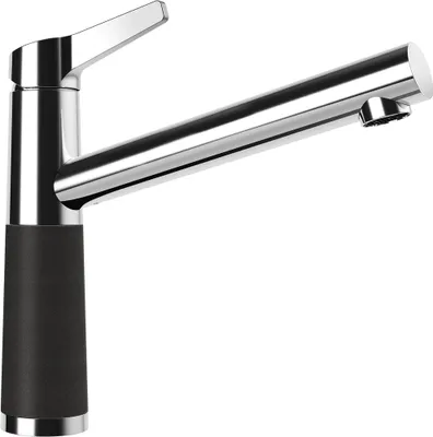 Produktbild von SCHOCK Armatur SC-510 in ONYX mit Festauslauf / CRISTALITE® Basic Line / Einhebelmischer
