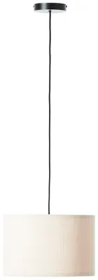 Immagine prodotto di BRILLIANT Lampada a sospensione, 35 cm, modello Tony, colore bianco, grado di protezione IP20, attacco E27, dimmerabile, adatta per lampade LED
