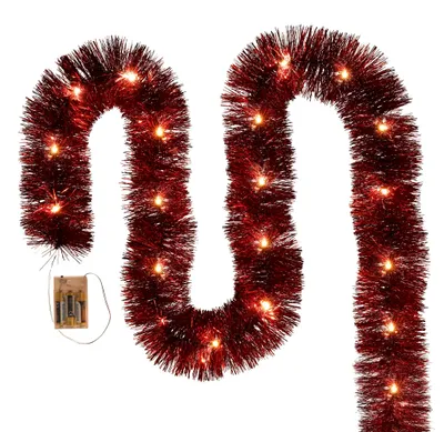 Obrázek produktu pro LED řetěz na vánoční stromeček, červený, na baterie, NA VÁNOČNÍ STROMČEK, 6 metrů