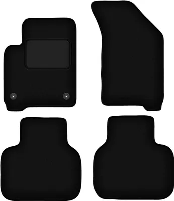Produktbild von Schwarze Veloursmatten für: Fiat Freemont Crossover (2011-2016)