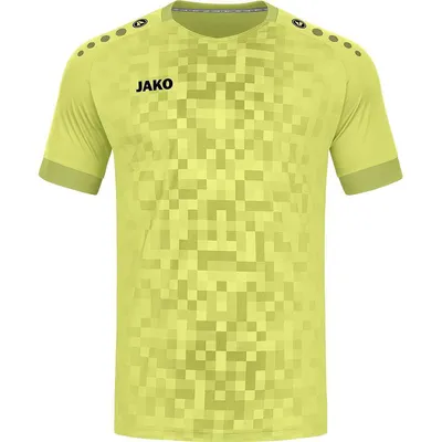 Produktbild von Jako Pixel Trikot Kurzarm Herren - Hellgelb