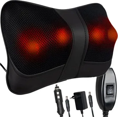 Obrázok produktu pre Soulima 22987 Elektrický masážny vankúš, 24 W, , čierny