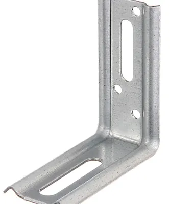Produktbild von Alberts® Verstellwinkel 90° geprägt mit Langloch  70x70x30 mm