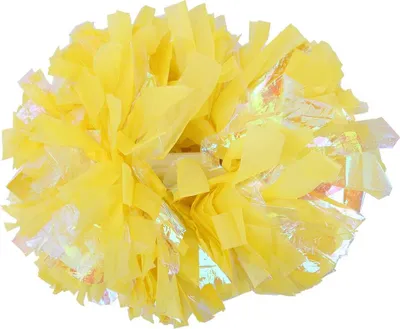 Produktbild von Cheerleading-Pompons, Pompons für Tanzpartys, Schulsportwettbewerbe (7 Farben + Gelb)