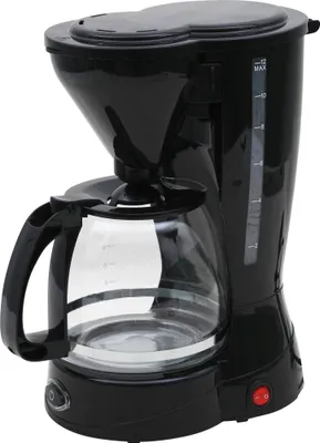 Produktbild von Kaffeemaschine Deski 800 Watt bis 12 Tassen 1,5 Ltr. Schwarz