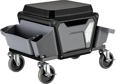 Immagine prodotto di Carrello portautensili mobile fino a 120 kg con scomparti portaoggetti