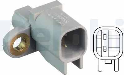 Produktbild von DELPHI ABS Sensor Raddrehzahl für VOLVO XC60 (156) SS20677