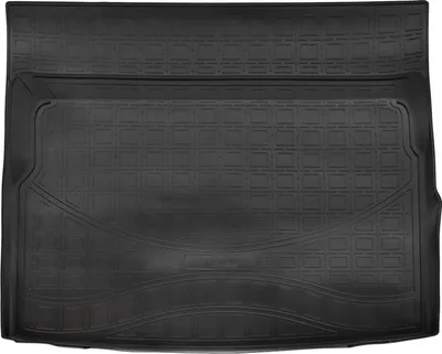 Image de Tapis De Coffre en Caoutchouc TPE Pour Volvo S60 3 Depuis 2018, Bord Haut, Noir, Antidérapant, Toutes Saisons