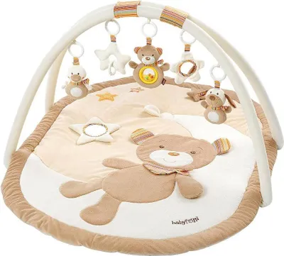 Produktbild von 3-D-Activity Decke Rainbow – Spielbogen mit 5 abnehmbaren Spielzeugen