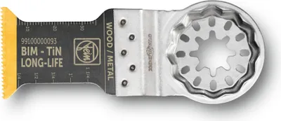Produktbild von FEIN - Sägeblatt SL E-Cut LL BIM TIN 50x35 VE1 - 99100000093
