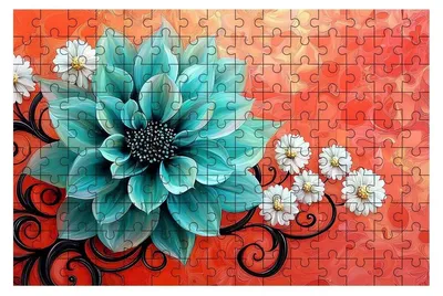 Image de Puzzle floral de 1500 pièces pour adultes