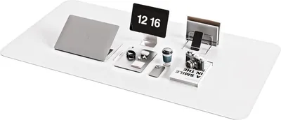 Produktbild von YSAGi Schreibtischunterlage Mauspad Leder Wildleder Office Mousepad 120x60cm