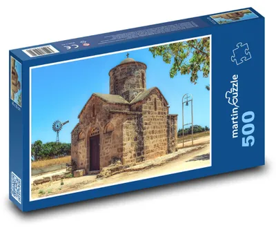 Produktbild von Puzzle 500 Historische Kirche in Frenaros - martinpuzzle