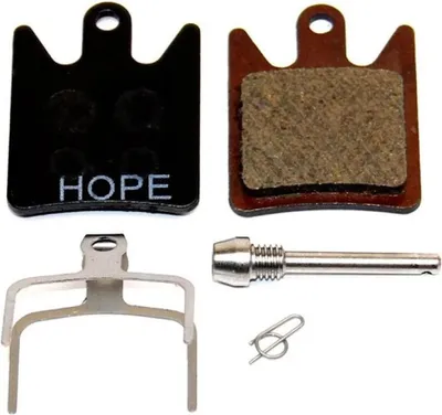 Produktbild von Hope V2 Standard Scheibenbremsbelag 12.7 x 7.6 x 1.3 cm Schwarz/Rot
