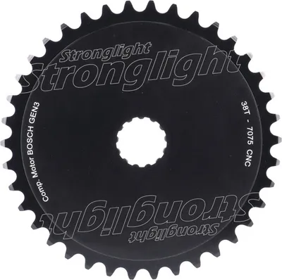 Produktbild von Stronglight Kettenblatt E-Bike BoschGen3 38 Z., sw, f. chainglider, direct mount