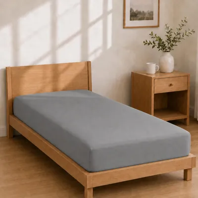 Immagine prodotto di Lenzuolo in microfibra, dimensioni 120x190 cm, angoli da 25 cm, per materasso