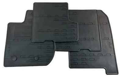 Produktbild von Original Dacia Duster 1 Fußmatten Gummi schwarz Logo Gummimatten 4 teilig