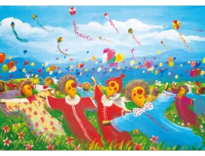 Obrázok produktu pre MAGNOLIA Puzzle Karneval strašidiel 1000 dielikov