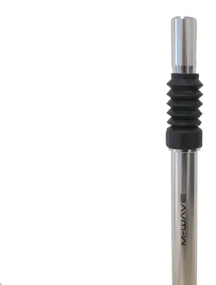 Produktbild von M-Wave Fahrrad Sattelstütze gefedert Kerzensattelstütze Alu Ø 25,4 - 31,8 Silber