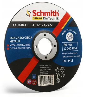 Produktbild von Schmith A46R-BF41 Trennscheibe Stahl 125x3,2mm