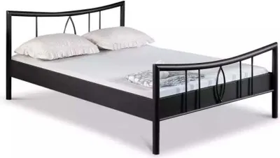 Produktbild von Metallbett Luisa – 180 x 210 cm / schwarz