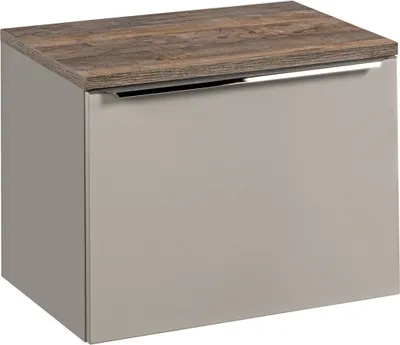 Produktbild von Waschtischunterschrank 60cm AKAN Taupe ohne Waschtisch