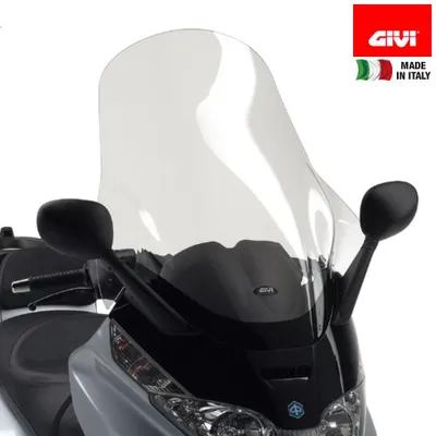 Immagine prodotto di Parabrezza GIVI trasparente intercambiabile 80x60cm per PIAGGIO X8/x-Evo