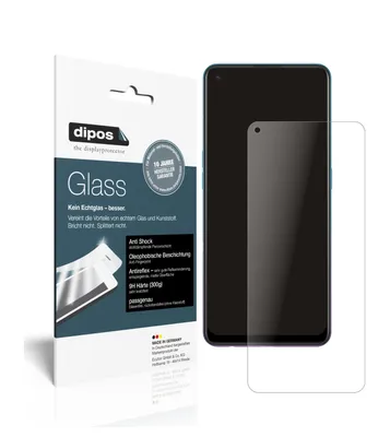 Zdjęcie produktu dla 2x folia ochronna do Oppo Reno5 5G matowa - folia antywstrząsowa 9H dipos Glass szkło plastikowe