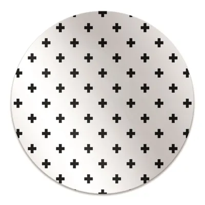 Obrázek produktu pro Kulatá ochranná podložka pod podlahu - Ochranná podložka pod židli - Ochranná podložka pod podlahu - 140x100 cm - Jednobarevné profily.