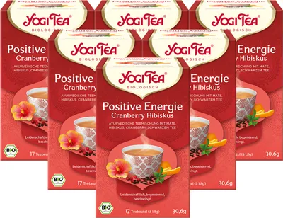 Produktbild von Yogi Tea  Cranberry Hibiskus Teemischung, 30,6 g