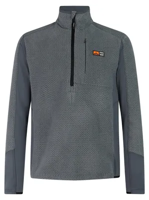 Image de HAUT DE SPORT PRTCalgary, fermeture à ¼, couleur gris basalte, taille M