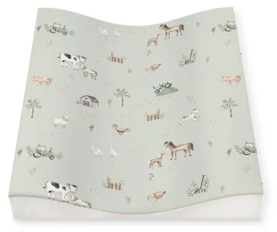 Produktbild von Julius Zöllner Wickelmulde Wickelauflage Wave Folie Farm 60x70 cm