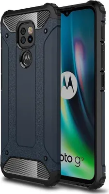 Zdjęcie produktu dla Hybrydowe etui na smartfon | Odporne na wstrząsy | Niebieskie | Etui ochronne