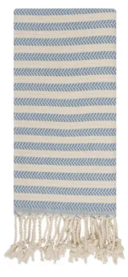 Produktbild von Elzusha – Großes türkisches Hamam-Handtuch, 90 x 180 cm, hoch saugfähig