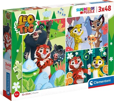 Produktbild von Clementoni Supercolor 25270, 48 Stück(e), Tiere, 4 Jahr(e)