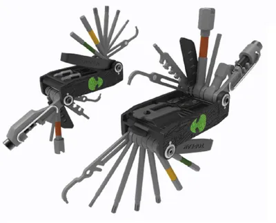 Produktbild von Topeak Alien X Multitool, 34 Funktionen, Fahrrad Reparatur Werkzeug