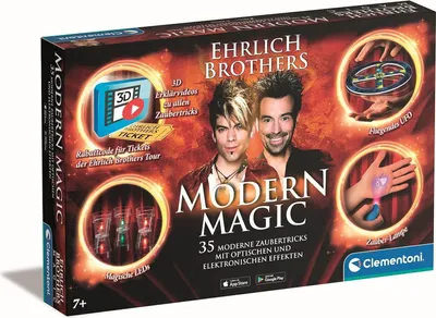 Produktbild von Clementoni 59313 - Ehrlich Brothers Modern Magic Zauberkasten