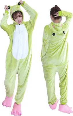 Produktbild von Kigurumi Onesie Frosch Pyjamas, Größe L