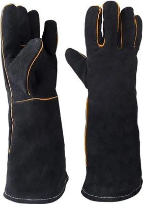 Produktbild von Famanu Grillhandschuhe hitzebeständig - schwarz