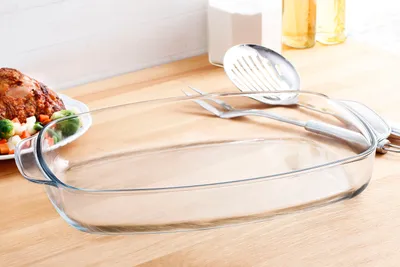 Produktbild von Backform Glasbräter Auflaufform Bräter Bratenform TERMISIL 3,6 L